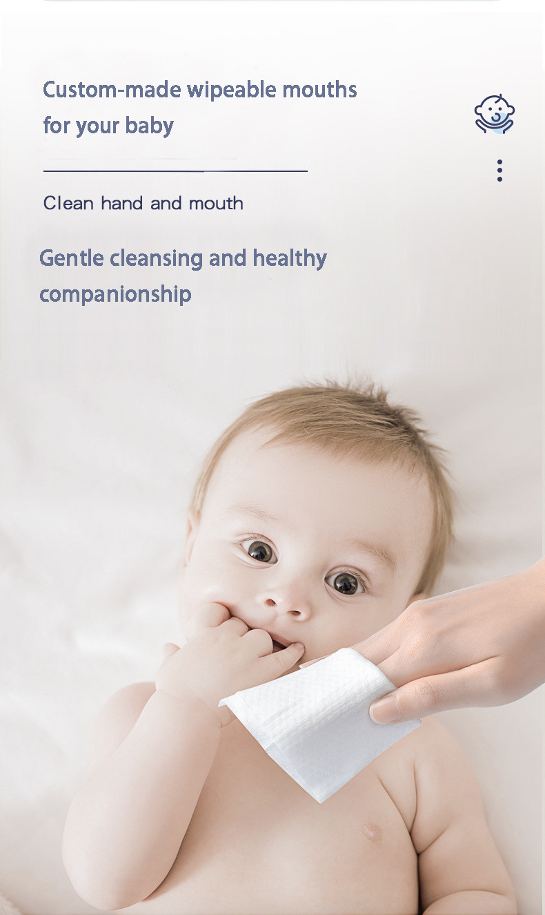Hand And Mouth Fart Baby Wet Wipes Special Baby Toddler 140*180MM