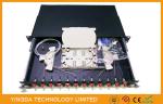 12 Port FC Fiber optic Patch Panel rack mount , 12 Fibers FC SM SX ODF Patch