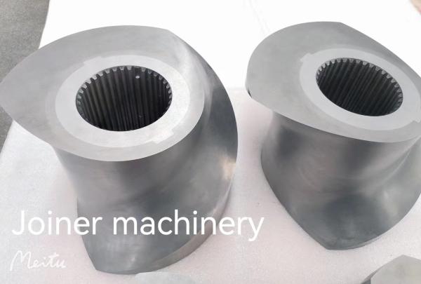 280 Nitriding Steel Double Twin Screw Elements HRC58 HRC62 For Petrochemical