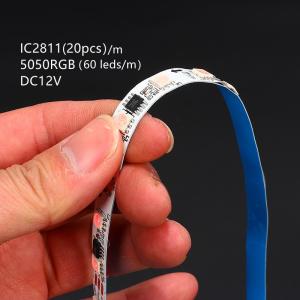 China 600LEDs 5m Flexible LED Light Strips SMD5050 DC 12V Dimmable Waterproof Outdoor factory