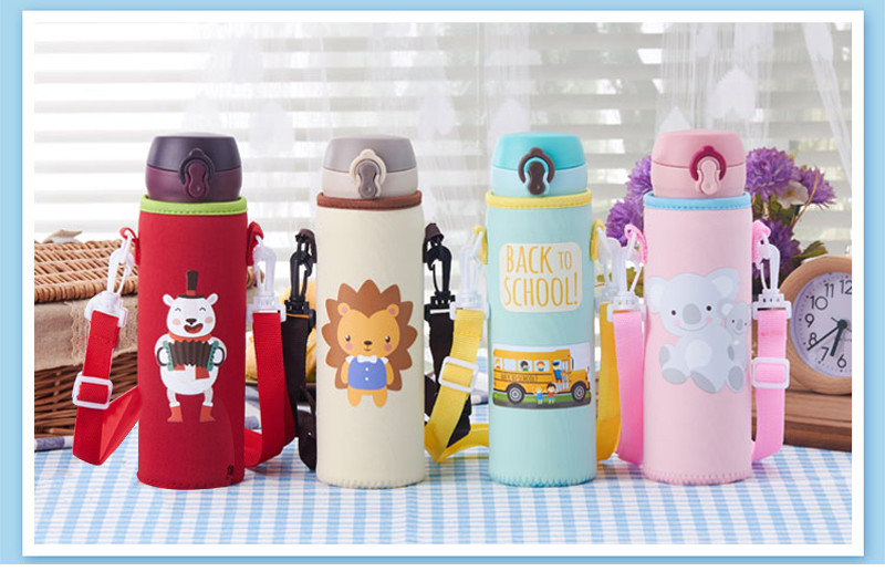 Foldable L6.5*H14cm Neoprene Drink Bottle Covers