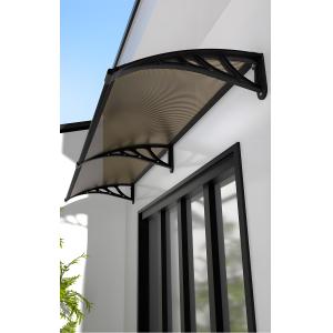 Impact Resistant Polycarbonate Window Awning Optimal Performance High Durability