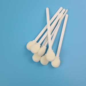White PP Stick Round Foam Tip TOC Nasopharyngeal Specimen Collection Swab
