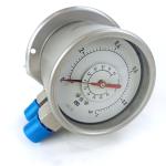 400KPa Differential Digital Pressure Gauge Stainless Steel 150mm
