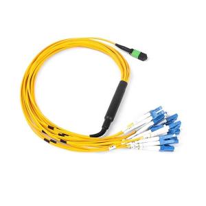 China G652D Singlemode 24 Core Mpo Lc Breakout Cable factory