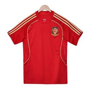 China Classic return to Spain 2008 European Cup champion home jersey fan version customization factory