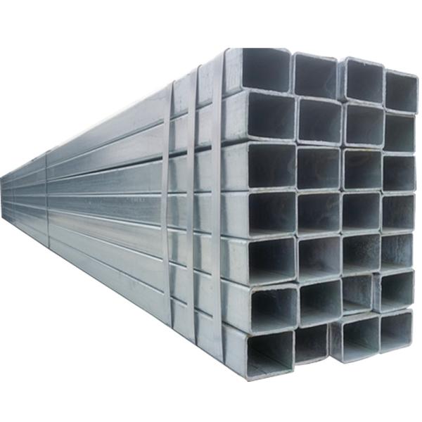 Stock Hot Dip Galvanizing Z275 Gi Square Pipe Galvanized Square Rectangular