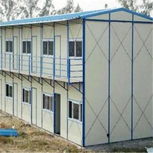 China light steel structure K type sandwich panel prefabricated house for construction buildings factory