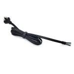 Black USA Power Cable With NEMA Plug Standard 100% Copper 125V Rated Voltage