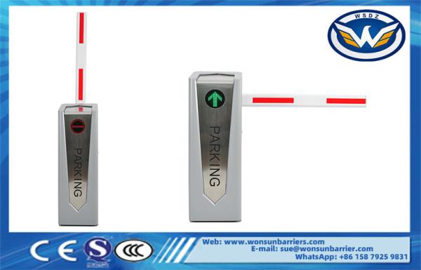 Stainless Steel Car Parking Drivewany Barrier Gates With 10 Million Operating