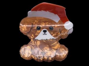China Christmas Dog Acetate Hair Claw Customize Different Designs for Your Needs factory