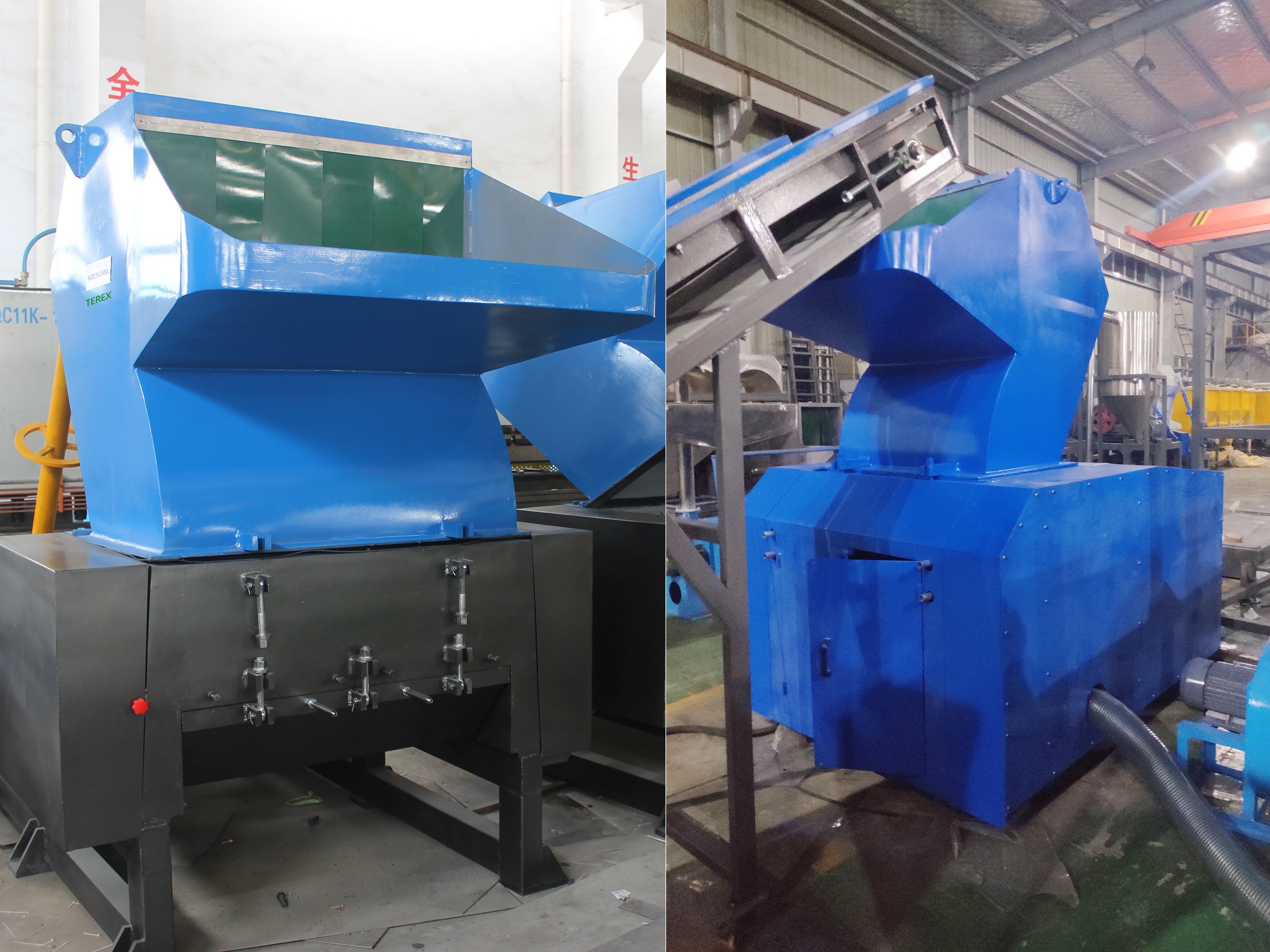 High Capacity Waste Pp Film Pe Plastic Strand Cooling Pelleting Line