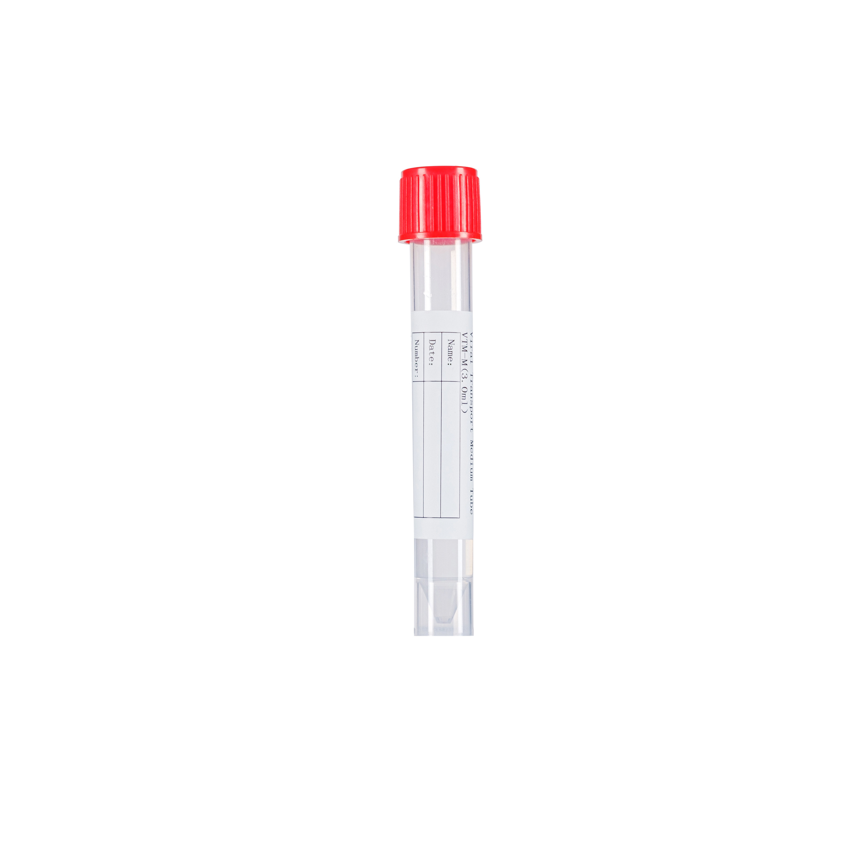 Plastic Disposable Virus Sampling Tube CE Class I