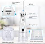 Ipx7 Waterproof Cordless Oral Irrigator Household With Multiple Nozzle