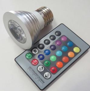China RGB Led spotlight and remote control factory
