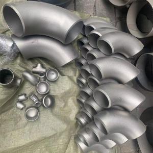 China Forged Cold And Hot Dip Galvanized Pipe Fitting Asme B16.9 Wp316l 45 90 180 Degree Elbow factory