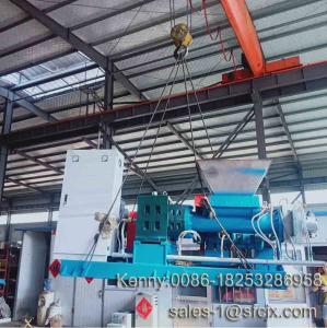 China Hot Feed Rubber Strainer Extruder Equipment Rotation Speed Adjustable factory