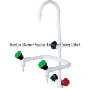 China Solid Brass Single Laboratory Sink Faucet Lab Accessories With High Grade PP Knob factory