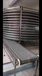 Spiral Conveyor Cooling Tower with Food Grade Belt for Heating