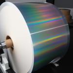 ISO Holographic Paper Roll Long Lasting Durable Gloss Paper Roll