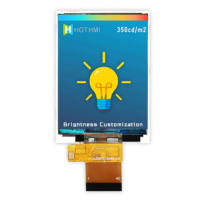240X320 Color LCD Display/IPS Full Viewing Angle Display/With ST7789V Controller/MCU Interface/FPC Plug