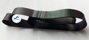 China ATM Machine Parts NCR Belt Transport Long Presenter Belt 0090019384 ATM parts belt 009-0019384 factory