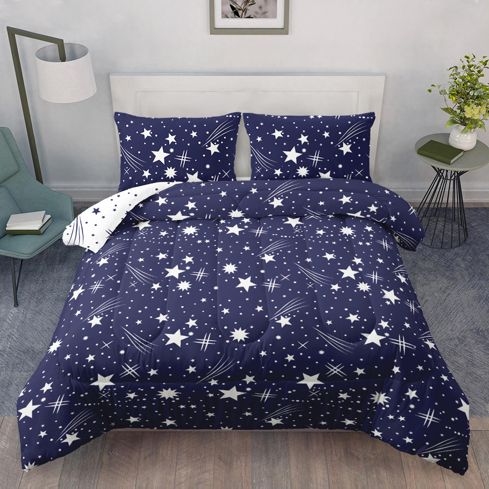 Add a Touch of Sophistication to Your Bed with Geometric Pattern Flannel Bedding Set