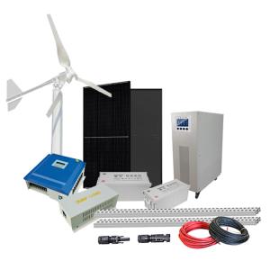 China Lead-Acid Battery Custom Off Grid Wind Solar Power System 3kw 5kw 10kw Generator factory