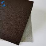 Woven Backing PVC Leather Fabric synthetic leather fabric rolls functional