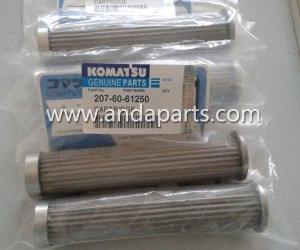 China Good Quality Komatsu HD460 Strainer hydraulic pump filter element excavator spare parts 207-60-61250 For Buyer factory