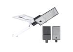 60W Solar Powered LED Street Lights 220V Street Lamp Outdoor Monitor Spotlight