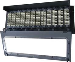 96Port ISO SGS Black Sliding tray design MTP / MPO cassette available for the