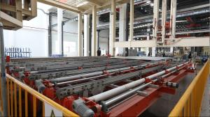 China 380V Power Supply Rectifier Electrophoresis Curing Aluminium Profiles Vertical Anodizing Production Line factory