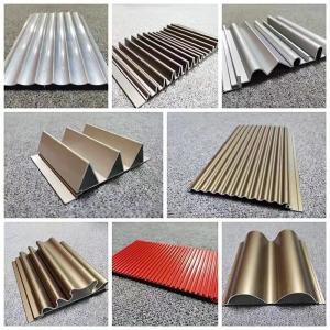 Convex Aluminum Cladding Panels T3 Anodized Powder Coating