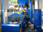 BV approved Automatic Shot Blasting Machine Sheets Dishes Cleaning CE