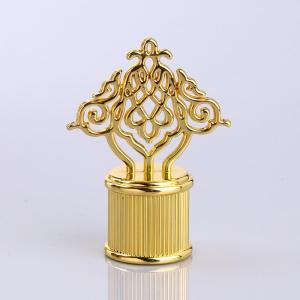High Quality Luxury Zamac Lid Perfume Bottle Cap Electroplating Process