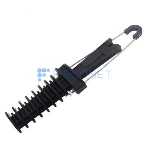 China Introducing Cable Clamps for FTTH Fiber Suspension Dead End Nylon Optic Anchor Clamp 10 factory