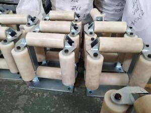 China 185mm Transmission Line Nylon Aluminum Rollers Cable Pulling factory