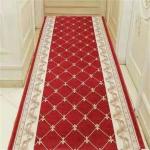 Traditional Natural Woven Carpet Floral Pattern Anti - Slip Feature