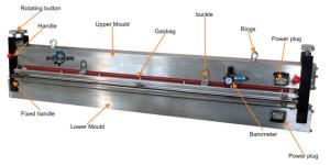 China Water Cooling Polyurethane Polyester Pvc Belt Splicing Machine Jointing Machine factory
