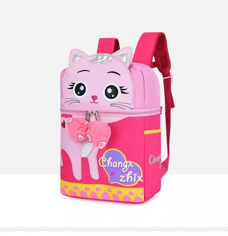 Polyester Kids School Backpack Bag 3d Mermaid Cartoon