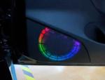 Ambient lights Rainbow symphony dynamic Radium carving for Tesla Model Y(2021