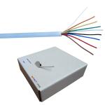 Industrial PVC Insulated Shielded Control Cable 2x0.22mm2 2x0.5mm2 for Control