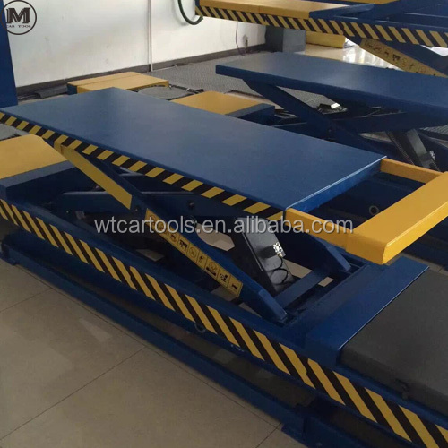 Customized Inground Type Portable Car Lift Hydraulic With Wheel Alignment