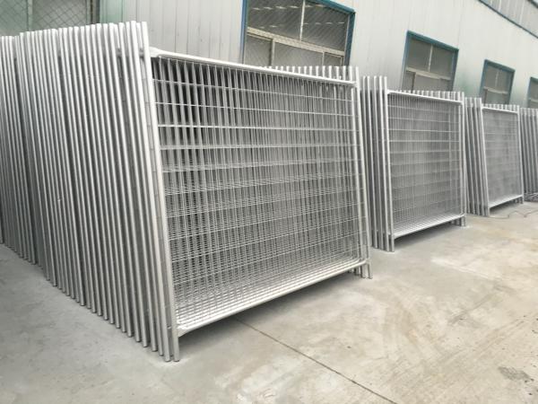 Heavy Duty Design Temp Fence Panels Portable Mesh Fencing 84 Microns