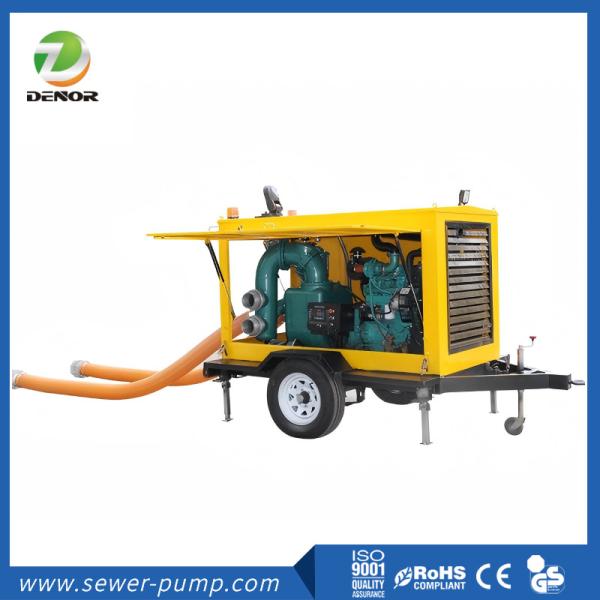 Emergency Rescue Diesel Pump Truck for Natural Disaster Relief and Sewage