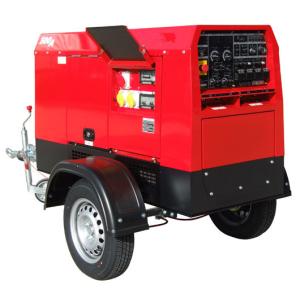 China Deutz F3L912 Air Cooled Engine Diesel Welder Generator 500amp Duty Cycle 60% IGBT Inverter factory
