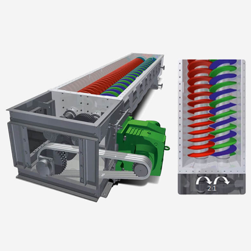 OEM Custom Conveying System Thermal Heating Cooling Auger Heating Screw Conveyor
