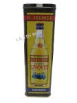 Square White Wine Bottle Tin Storage Container , Personalised Metal Gift Boxes