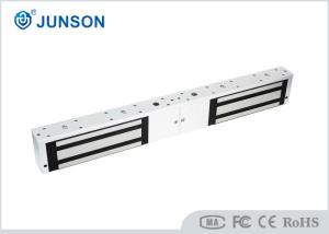China Fail Safe Electromagnetic Lock 800lbs*2 double door magnetic lock with LED - JS-350D factory